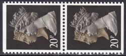 1990  Freimarken: Königin Elisabeth II. aus Markenheftchen