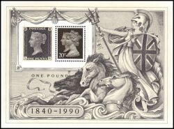1990  150 Jahre Briefmarken
