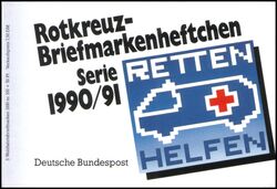 1990  Deutsches Rotes Kreuz - Markenheftchen gest.