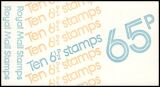 0-075 - 1976  Markenheftchen: Royal Mail Stamps 65 P