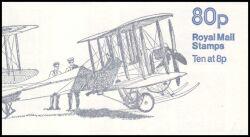 0-079 - 1979  Markenheftchen: Britische Militärflugzeuge
