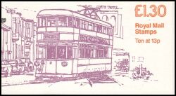 0-088a - 1984  Markenheftchen: Straßenbahnen mit Zählbalken
