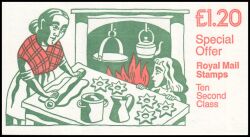 0-088f - 1986  Markenheftchen: Weihnachtsgebäck