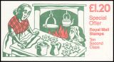 0-088f - 1986  Markenheftchen: Weihnachtsgebäck