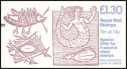 0-088l - 1988  Markenheftchen: Illustration aus "Hortus Sanitatis" mit Zählbalken