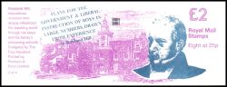 0-154e - 1995  Markenheftchen: Rowland Hill mit Zählbalken