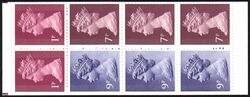 040a - 1977  Markenheftchen: Stamps 50p