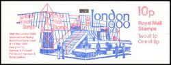 046a - 1979  Markenheftchen:  London 1980 mit Zählbalken