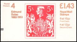 060b - 1982  Markenheftchen: Postgeschichte mit Zählbalken