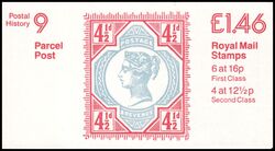 064b - 1983  Markenheftchen: Postgeschichte mit Zylindernummer