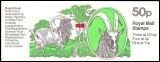 059e - 1983  Markenheftchen: Seltene Haustiere mit...