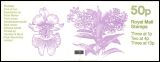 067a - 1984  Markenheftchen: Orchideen mit Zählbalken