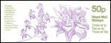 067c - 1985  Markenheftchen: Orchideen mit Zylindernummer
