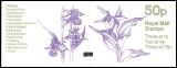 067b - 1985  Markenheftchen: Orchideen mit Zählbalken