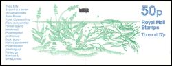 072c II - 1986  Markenheftchen: Leben am Teich mit Zählbalken