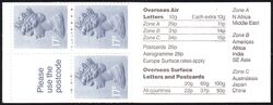 072a - 1985  Markenheftchen: Briefkasten mit Zhlbalken