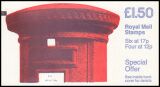 073a - 1986  Markenheftchen: Briefkasten mit Zählbalken