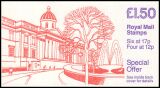073b - 1986  Markenheftchen: National-Galerie mit...