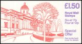 074b - 1986  Markenheftchen: National-Galerie