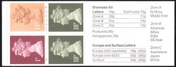 078a - 1986  Markenheftchen: Rmisches Britannien mit Zhlbalken
