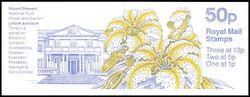 077e III - 1987  Markenheftchen: Botanische Grten mit Zylindernummer