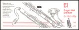 079b - 1987  Markenheftchen: Musikinstrumente mit...