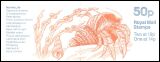 082d - 1989  Markenheftchen: Meeresfauna mit Zylindernummer