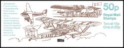 086 - 1989  Markenheftchen: Flugzeuge mit Zhlbalken + Zylindernummer