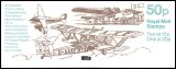 086 - 1989  Markenheftchen: Flugzeuge mit Zählbalken...