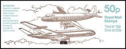 088 - 1990  Markenheftchen: Flugzeuge mit Zhlbalken