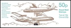 088 - 1990  Markenheftchen: Flugzeuge mit Zählbalken