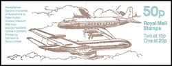 088 - 1990  Markenheftchen: Flugzeuge mit Zylindernummer