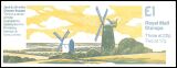 093a - 1990  Markenheftchen: Windmühlen mit...
