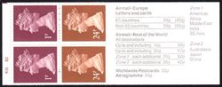 097d - 1992  Markenheftchen: Archologie mit Zylindernummer