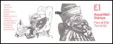 098a I - 1991  Markenheftchen: Punch mit Zählbalken