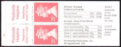 104a - 1993  Markenheftchen: Postgeschichte mit Zylindernummer