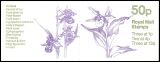 067b - 1985  Markenheftchen: Orchideen mit Zylindernummer