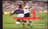 1996  Markenheftchen: Fußball Europameisterschaft 1996