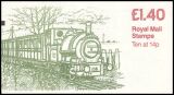 0-083b - 1981  Markenheftchen: Britische Lokomotiven mit...
