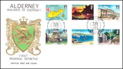 1983  Freimarken: Ansichten von Alderney