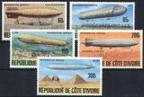 Elfenbeinküste 1977  Luftschiffe