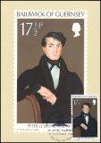 1980  Weihnachten: Gemälde von Peter Le Lievre