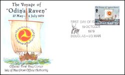 1979  "Odin`s Raven" auf der Route der Wikingerschiffe
