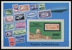 Zentralafrika 1977  Fahrten von Zeppelin-Luftschiffen