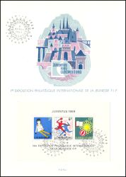 1969  Briefmarkenausstellung "Juventus 1969"
