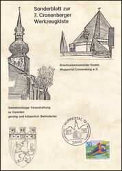 1983  Sonderblatt zur 7. Cronenberger Werkzeugkiste
