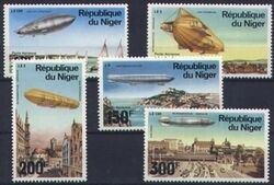 Niger 1976  Zeppelin-Luftschiffe