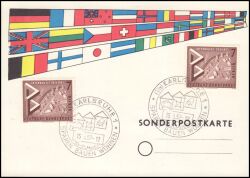 1957  Ausstellung " Bauen Sparen Wohnen "
