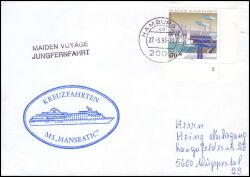 1993  Jungfernfahrt der MS Hanseatic