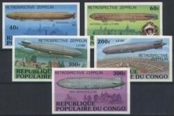 Kongo 1977  Zeppelin-Luftschiffe